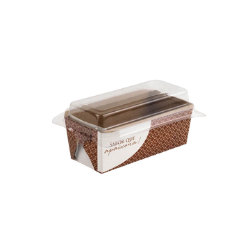Caixa de Bolo Forneável Confeitaria Marrom P - PCT 50un