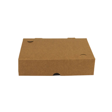 Box Refeição Black Kraft 1600ml com 3 Divisórias - PCT 50un