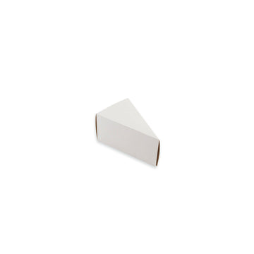 Embalagem Para Fatia de Torta Confeitaria White M - PCT 50un