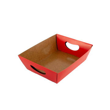 Cesta de Presente Vermelha M - PCT 10un