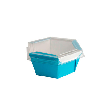 Caixa Para Poke Refeição Azul 1200ml - PCT 50un
