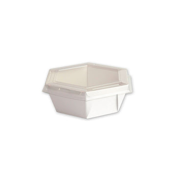 Caixa Para Poke Refeição White 1000ml - PCT 50un