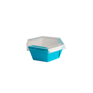 Caixa Para Poke Refeição Azul 700ml - PCT 50un