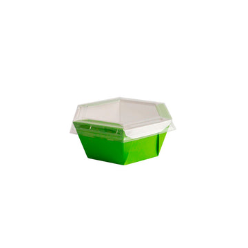 Caixa Para Poke Refeição Verde Lima 700ml - PCT 50un