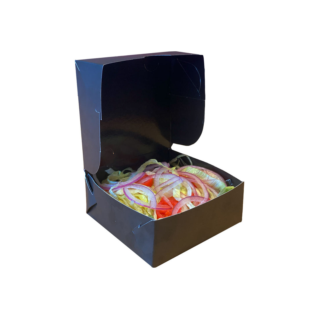 Box Antivazamento Refeição Black 350ml - PCT 50un