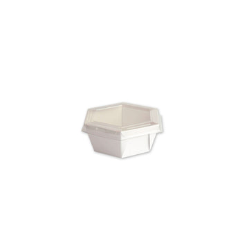 Caixa Para Poke Refeição White 500ml - PCT 50un