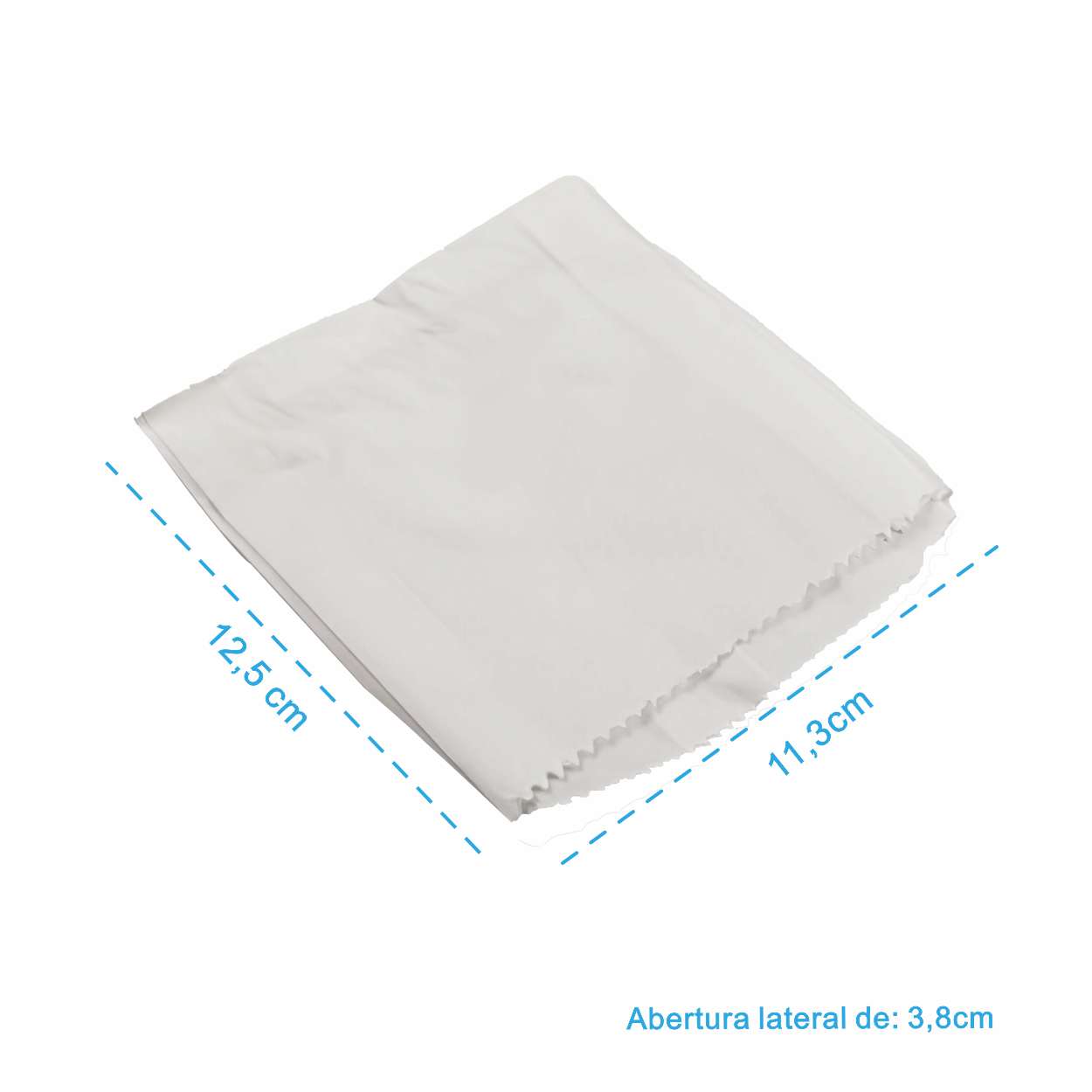 Saco de Batata Hamburgueria Branco P - PCT 500un