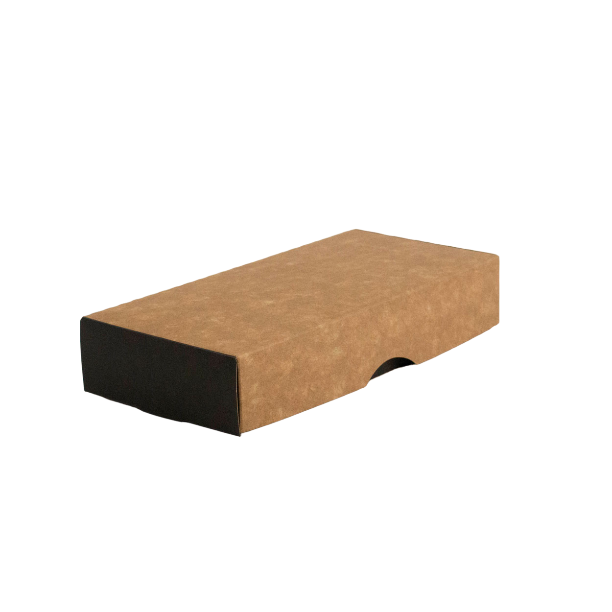 Caixa de Salgado e Esfiharia Black Kraft M - PCT 50un