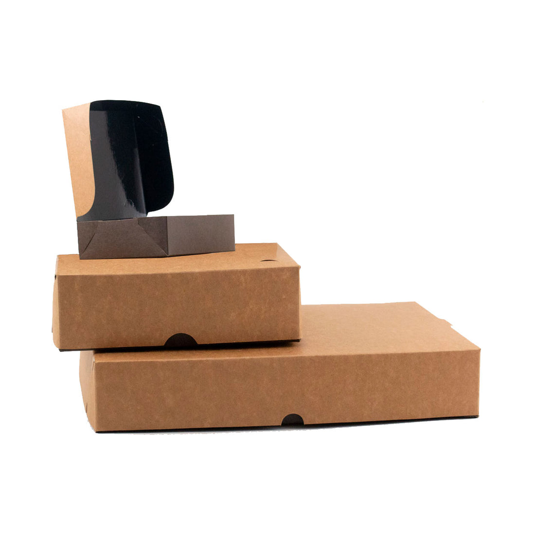 Kit Delivery Para Salgados Black Kraft - PCT 50un