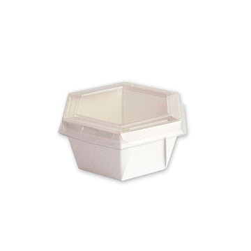 Caixa Para Poke Refeição White 1200ml - PCT 50un