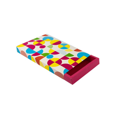 Caixa Para 50 Brigadeiros Base Rosa C/ Berço Confeitaria Joy - PCT 10un
