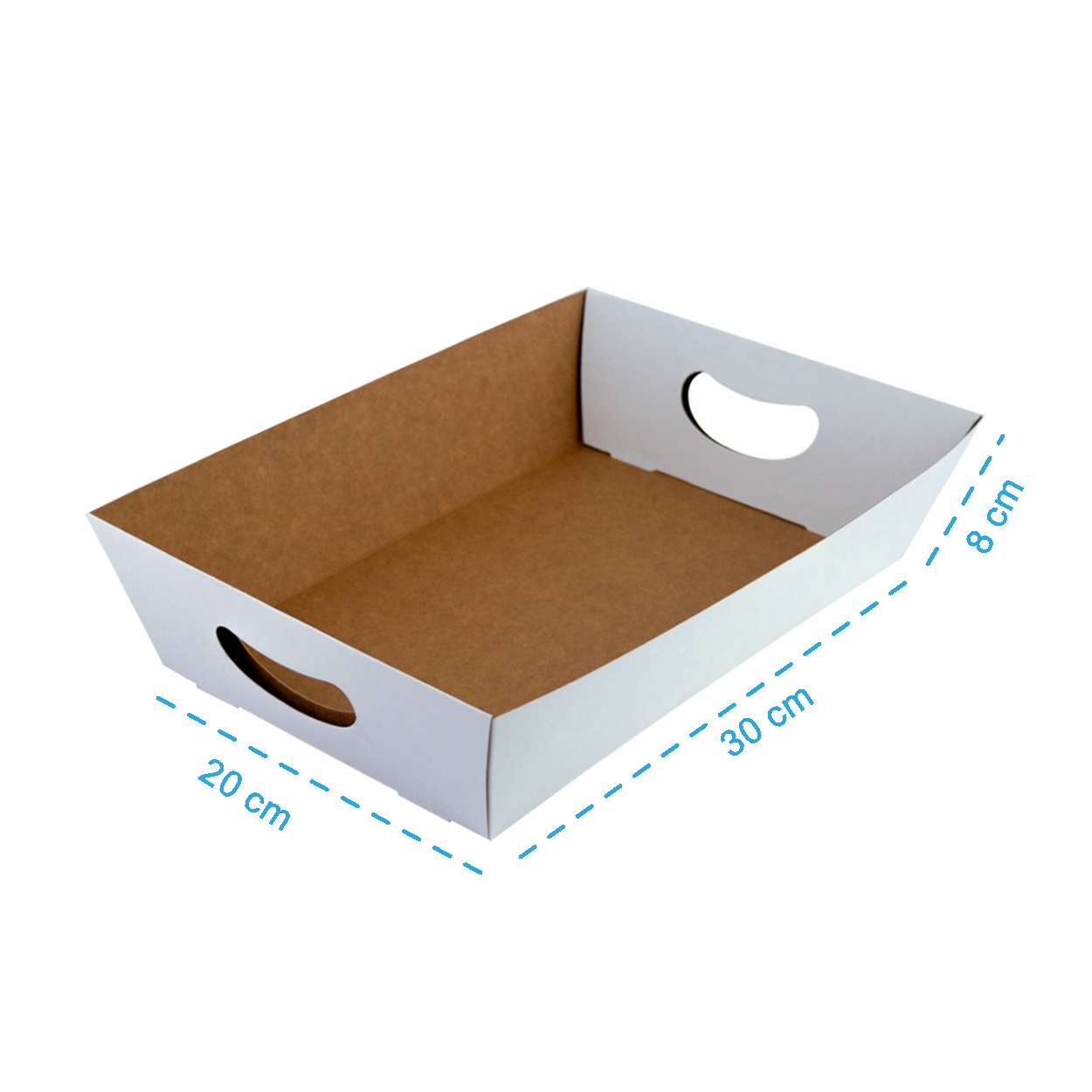 Cesta de Presente Branca G - PCT 10un