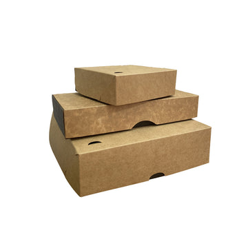 Kit Delivery Para Salgados Black Kraft 2 - PCT 50un