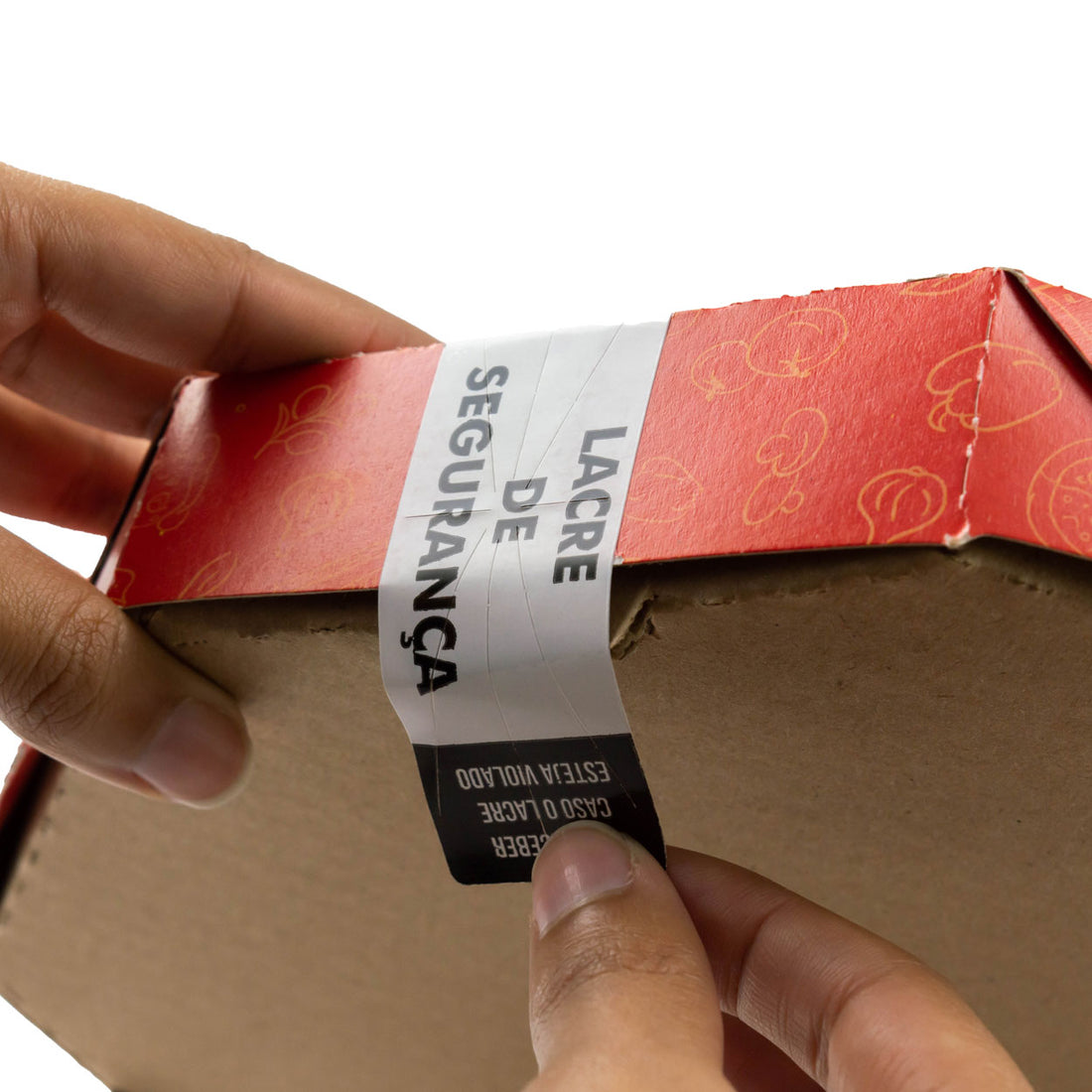 Lacre Rolo Hamburgueria Segurança 9x3 - PCT 1000un