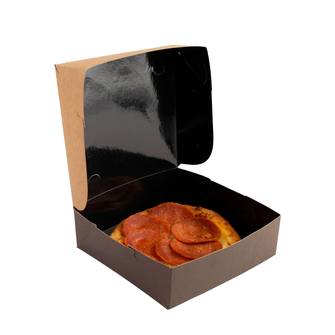 Caixa de Salgado e Esfiharia Black Kraft P - PCT 50un