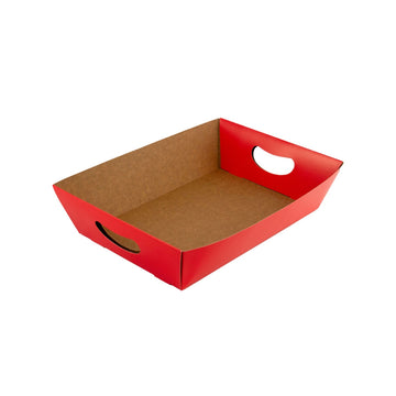 Cesta de Presente Vermelha G - PCT 10un