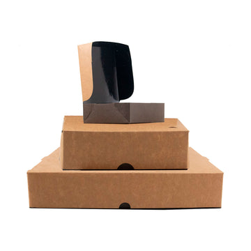 Kit Delivery Para Salgados Black Kraft - PCT 50un