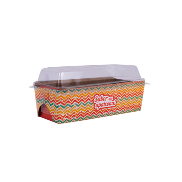 Caixa de Bolo Forneável Confeitaria Vermelha M - PCT 50un