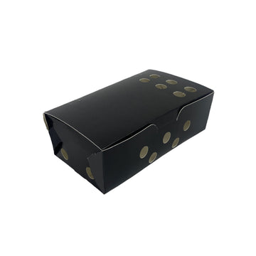 Caixa de Batata Box Com Respiradores Hamburgueria Black G - PCT 50un