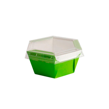 Caixa Para Poke Refeição Verde Lima 1200ml - PCT 50un
