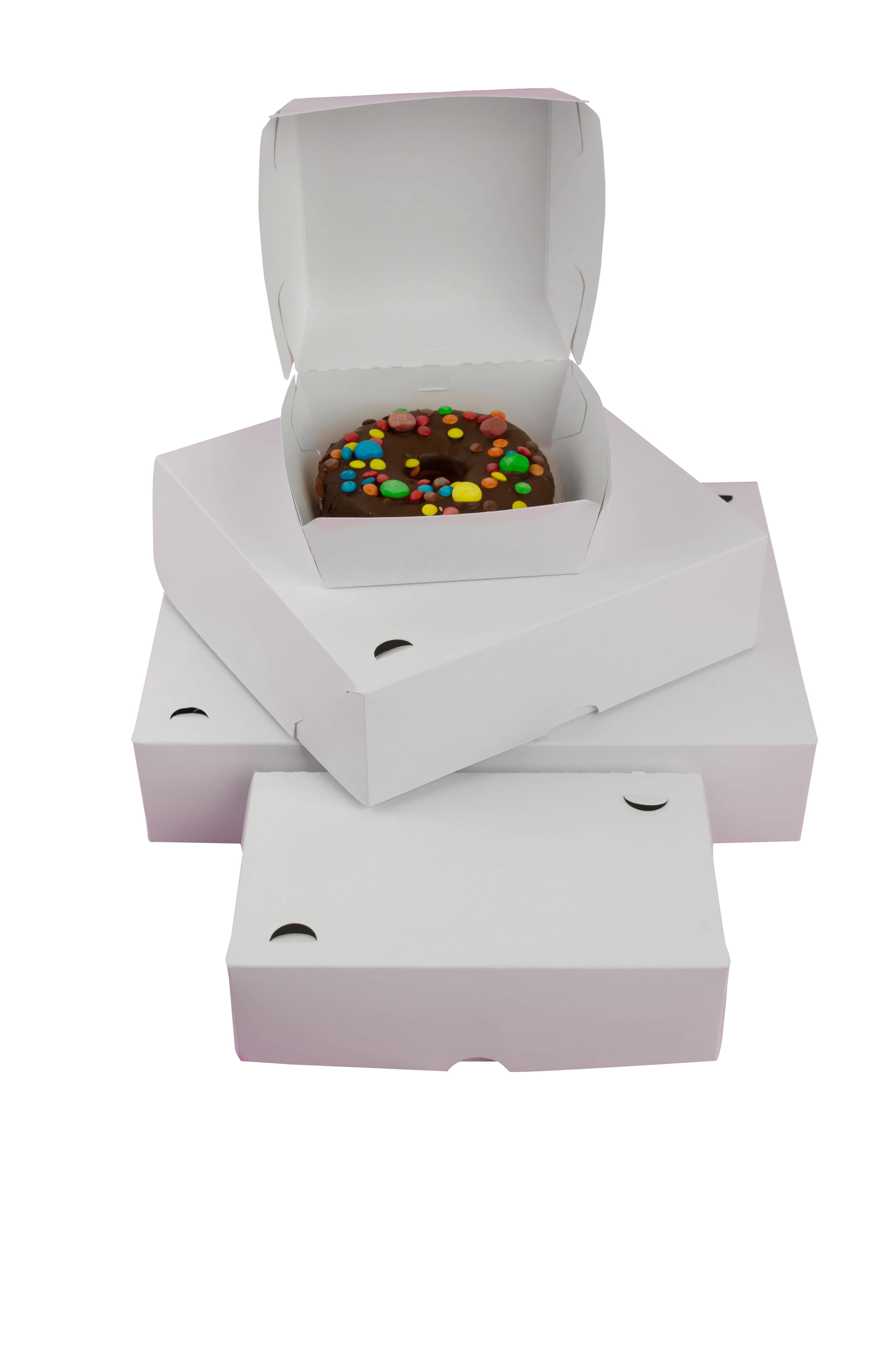 Caixa Multiuso Para Doces Confeitaria White GG - PCT 50un