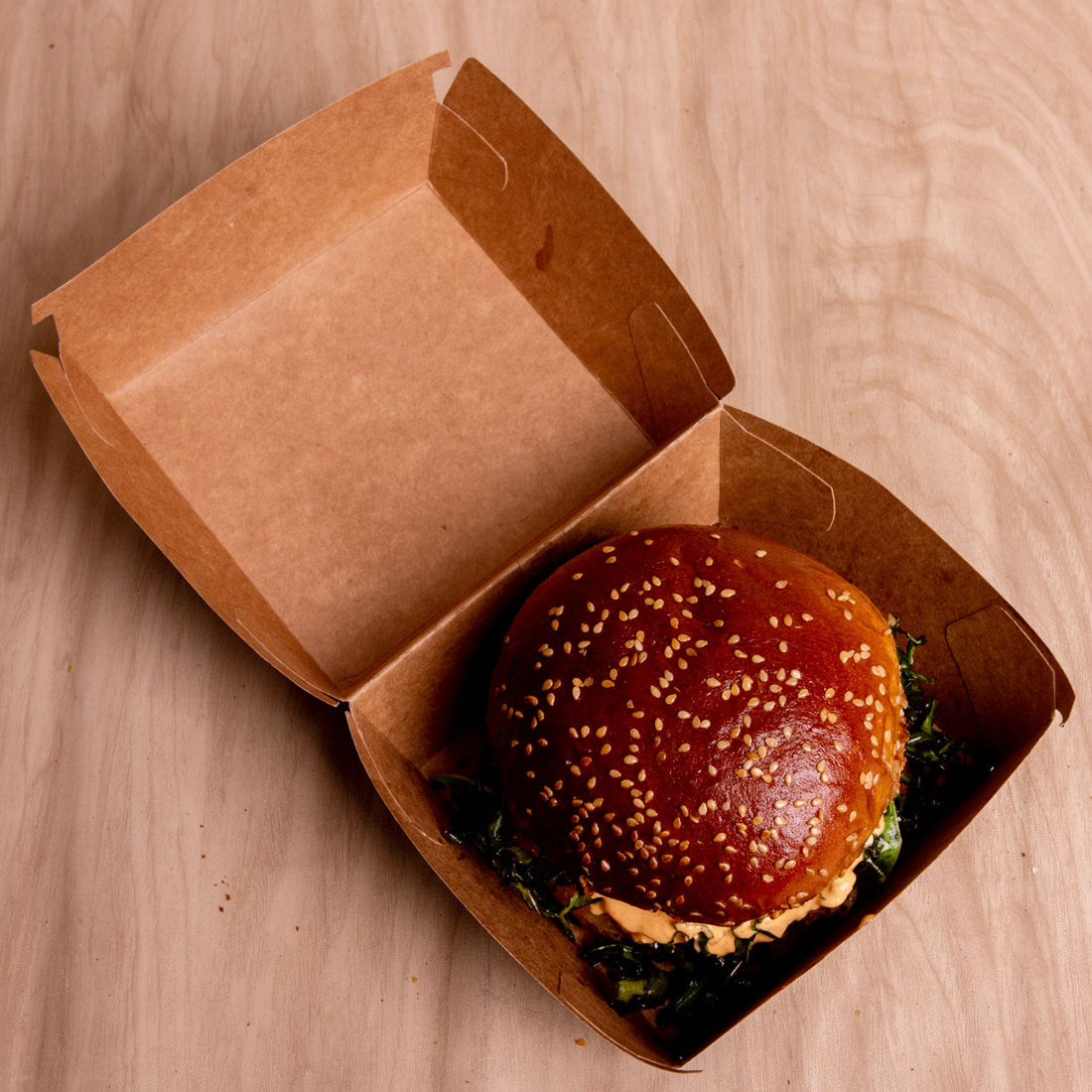 Caixa de Hamburguer Automática Hamburgueria Black - PCT 50un