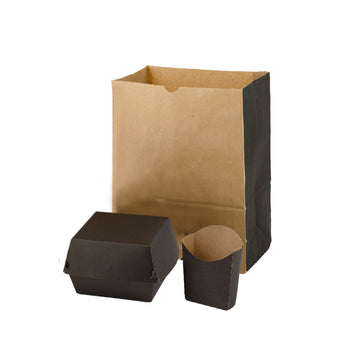 Kit Delivery Hamburgueria Black - PCT 50un