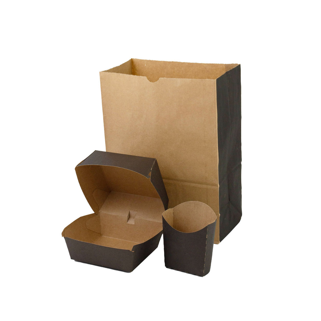 Kit Delivery Hamburgueria Black - PCT 50un