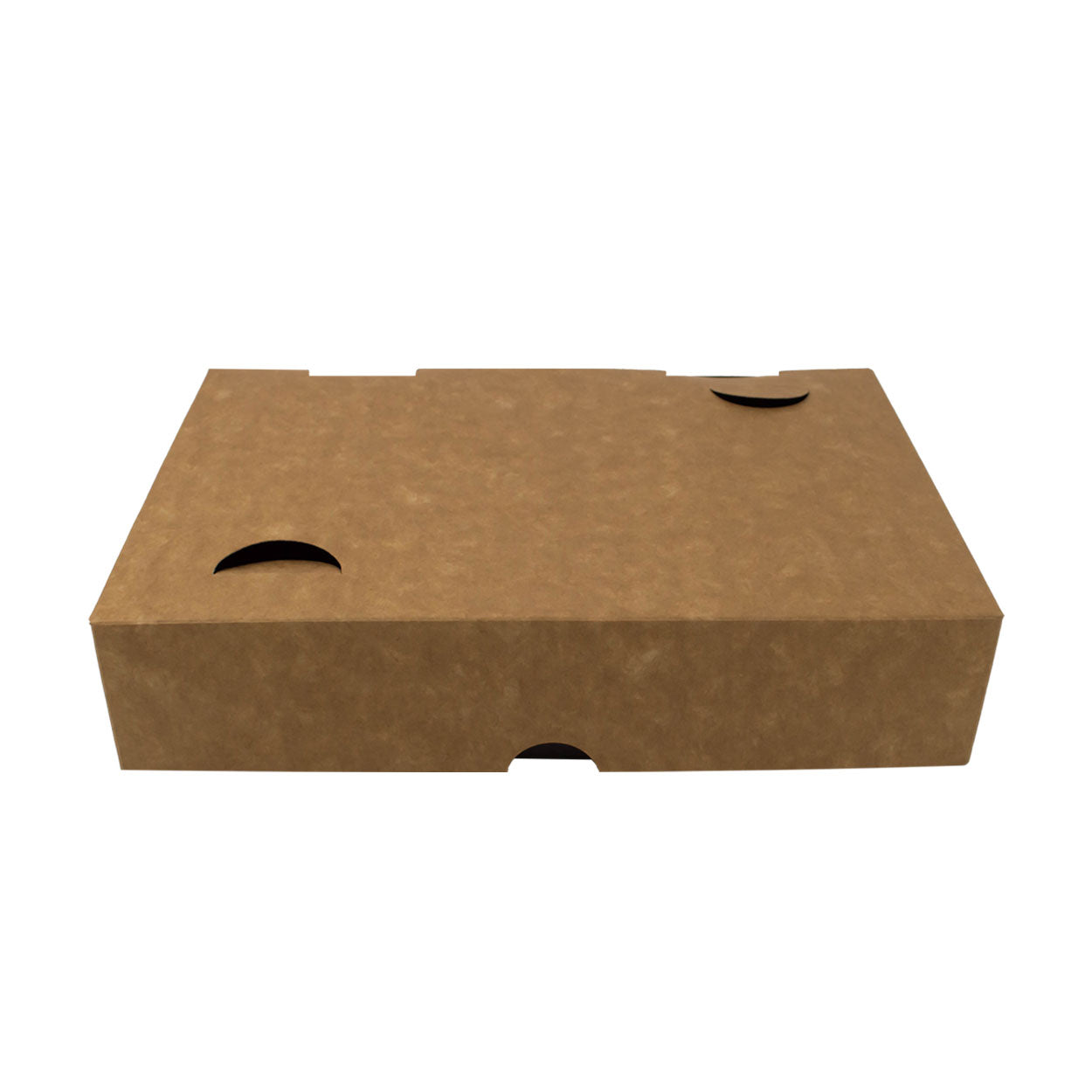 Box Refeição Black Kraft 2000ml com 3 divisórias - PCT 50un