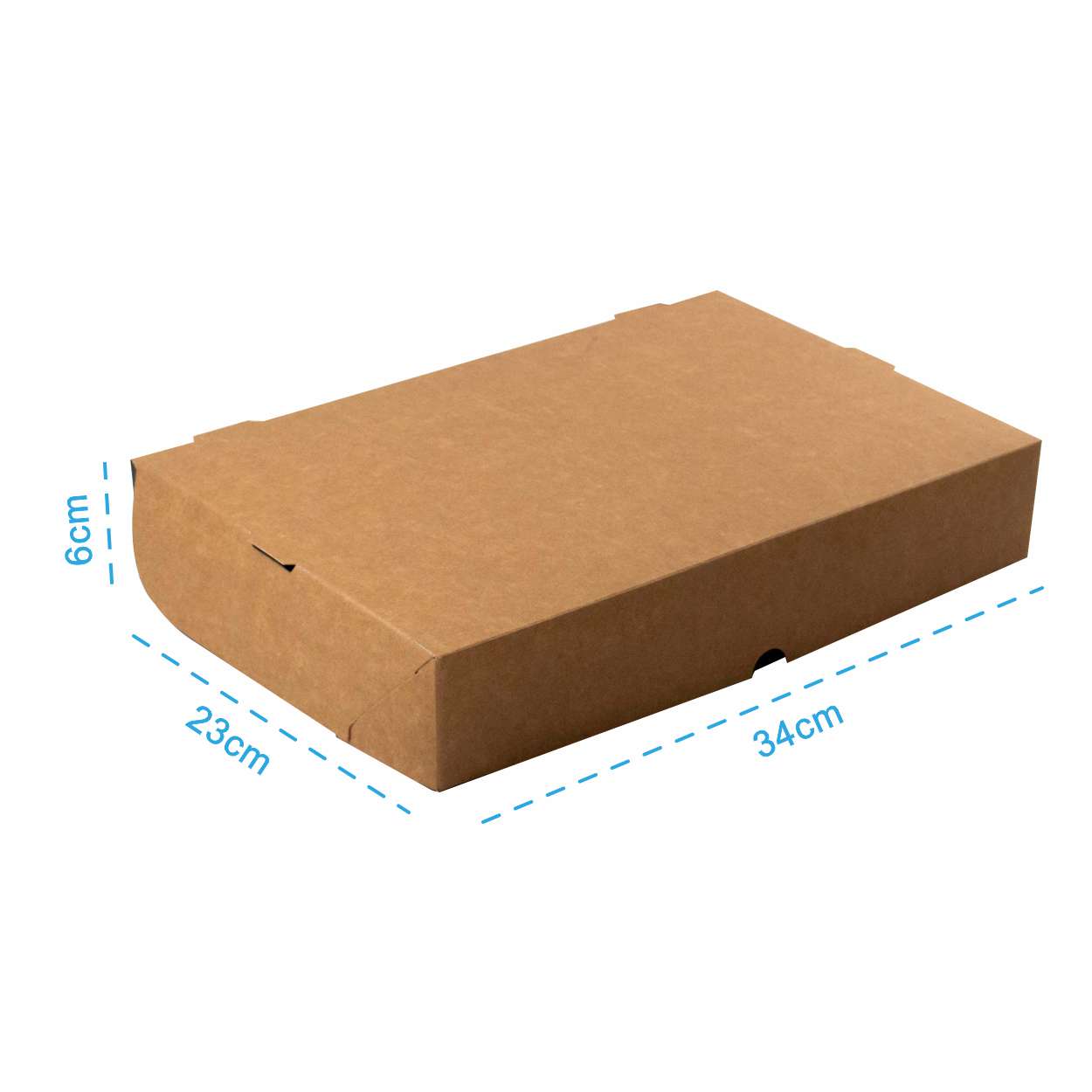 Caixa de Salgado Para Petiscos e Porções Black Kraft GG - PCT 50un