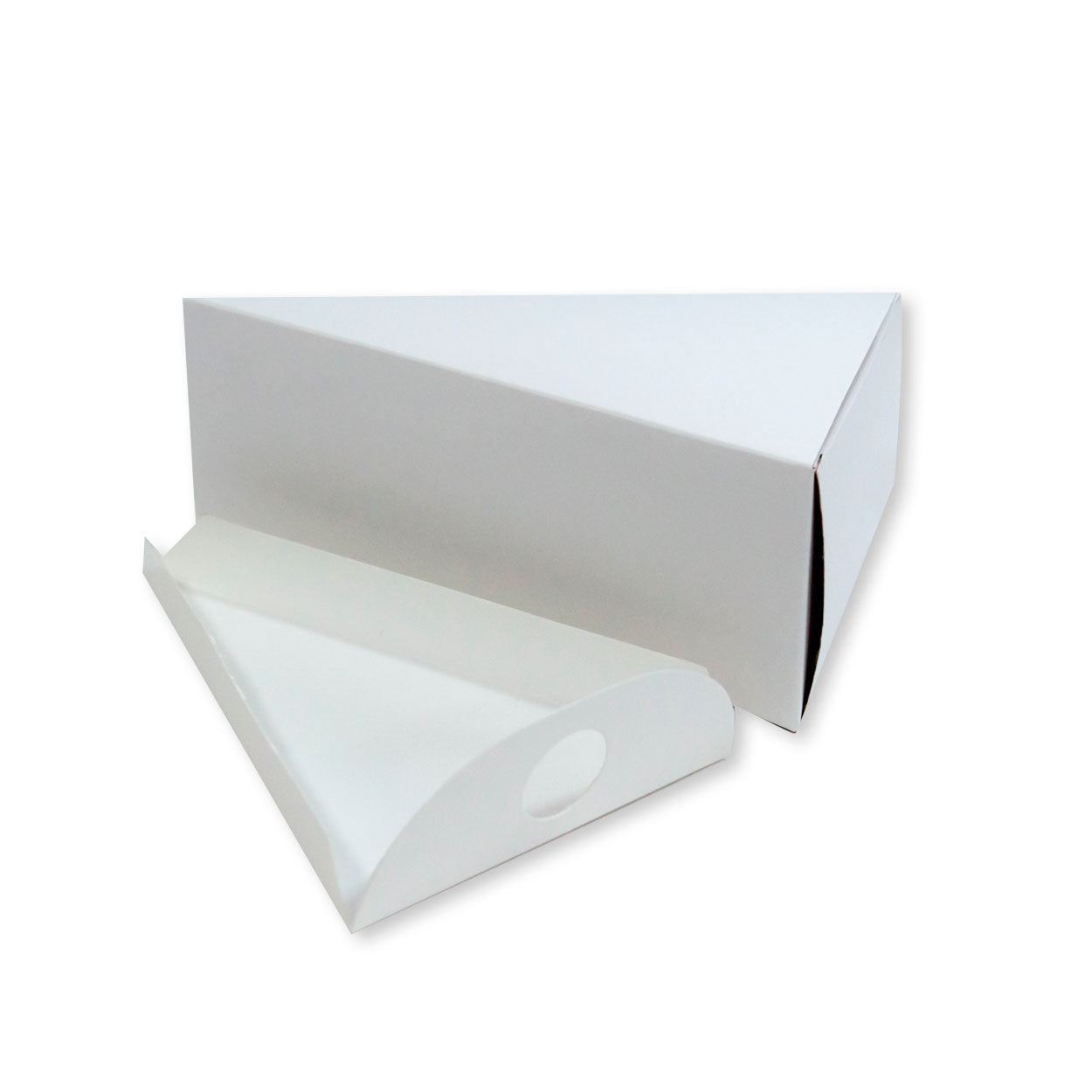 Embalagem Para Fatia de Torta Confeitaria White P - PCT 50un