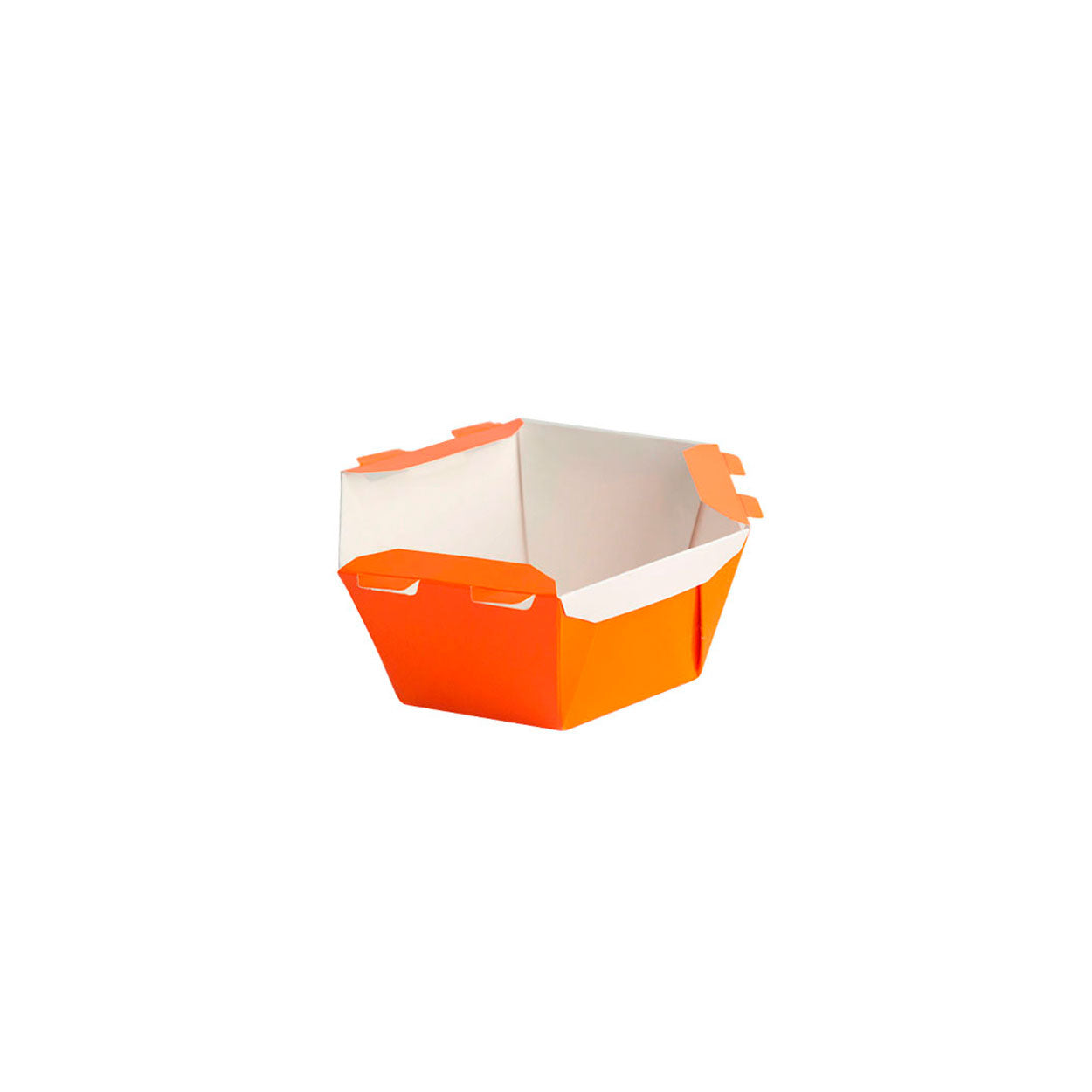 Caixa Para Poke Refeição Laranja 700ml - PCT 50un