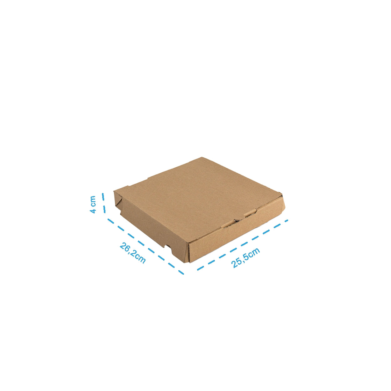 Caixa de Salgado e Petiscos Kraft M - PCT 25un