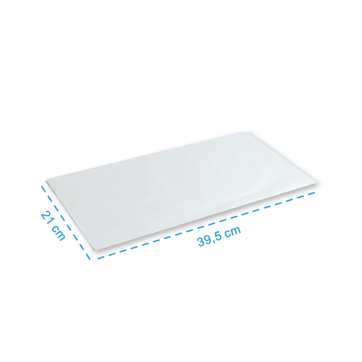 Papel Antigordura Hamburgueria White M (21cm x 39,5cm) - PCT 500un