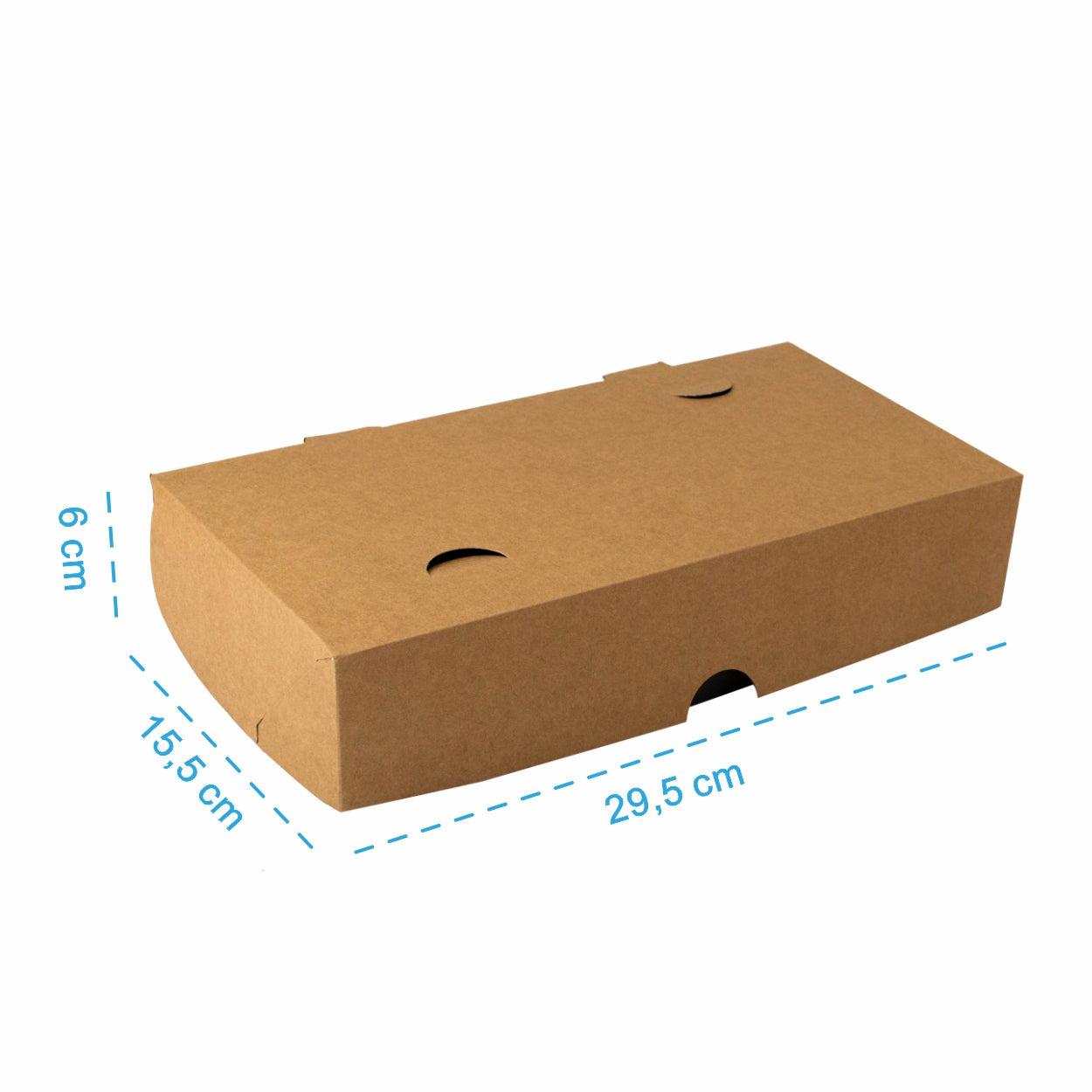 Box Refeição Black Kraft 1800ml - PCT 50un