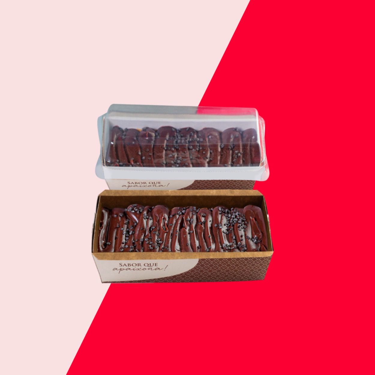 Caixa de Bolo Forneável Confeitaria Marrom M - PCT 50un
