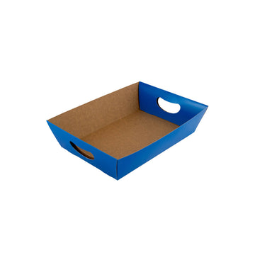 Barca de Batata Para Petisco e Porções Azul P - PCT 50un