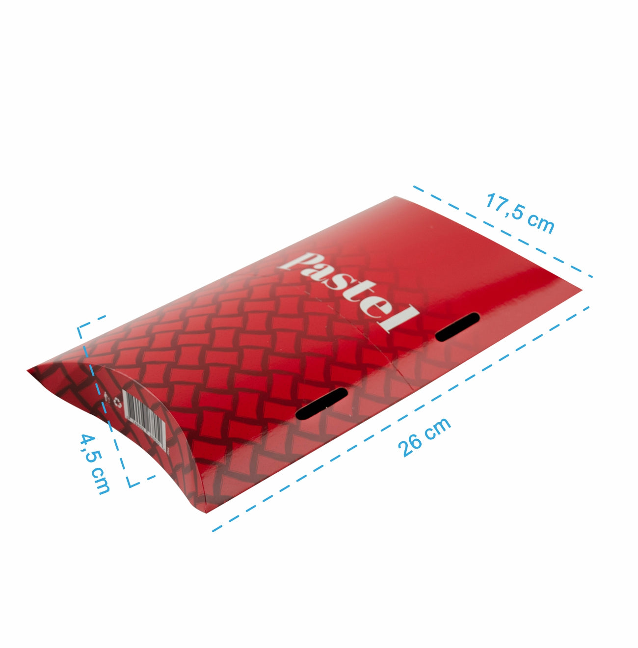 Embalagem para Pastel Delivery e Viagem Red G - PCT 50un