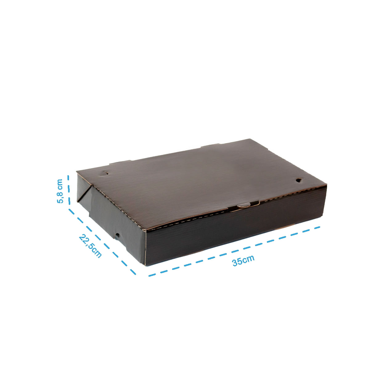 Caixa de Salgado e Esfiharia Contraplacada Black GG - PCT 25un