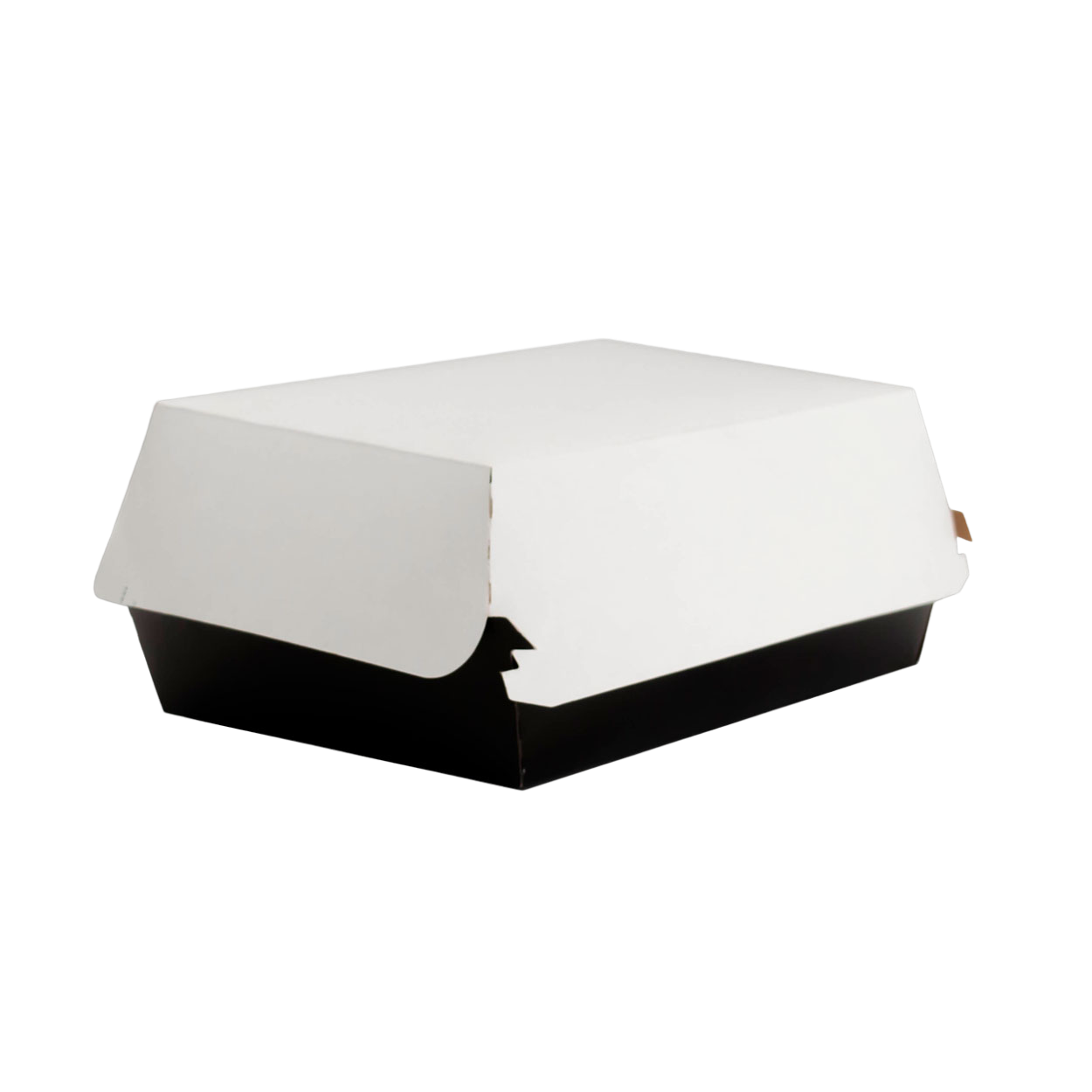 Caixa Multiuso Para Petiscos e Porções Black White GG - PCT 50un