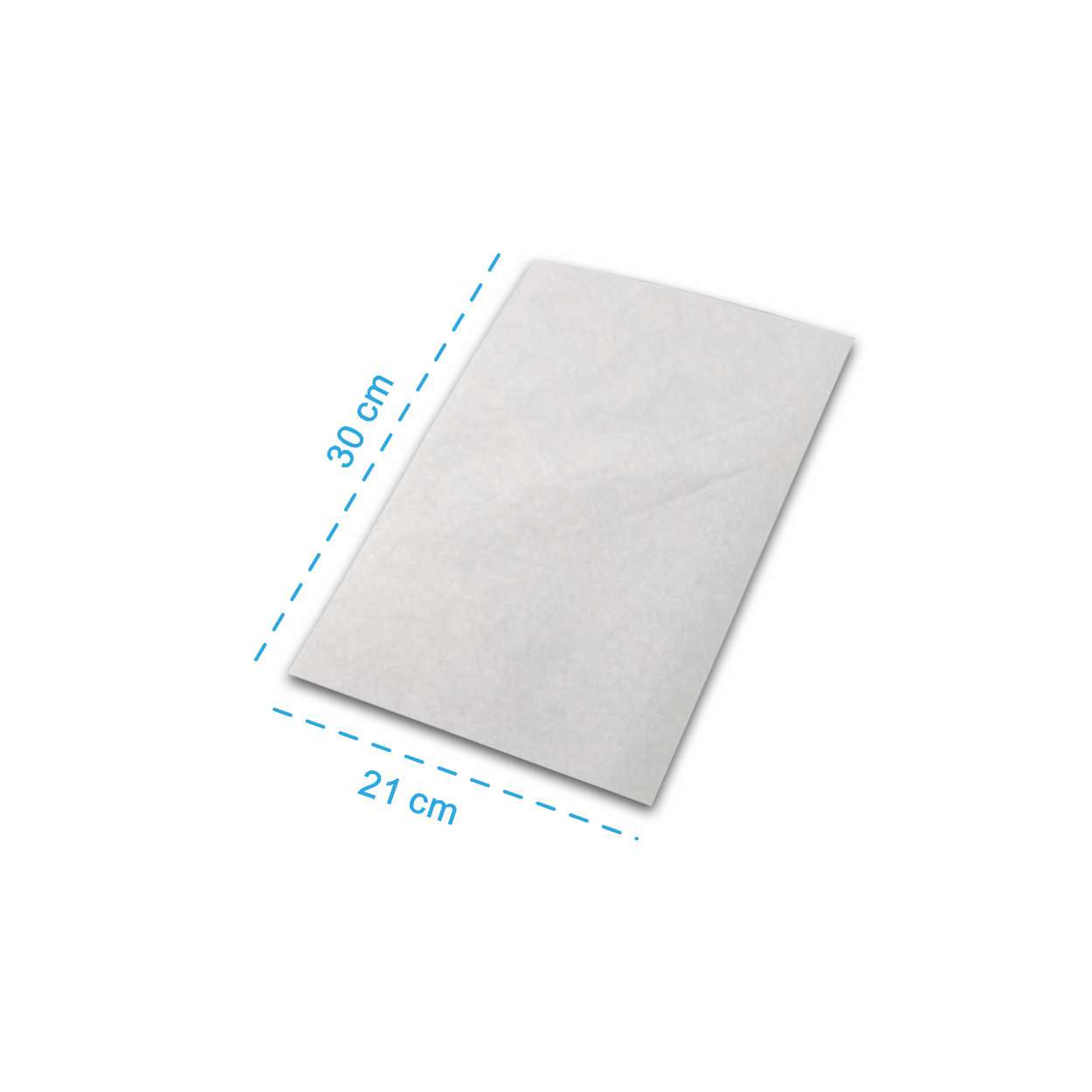 Papel Antigordura Hamburgueria White P (21cm x 30cm) - PCT 500un