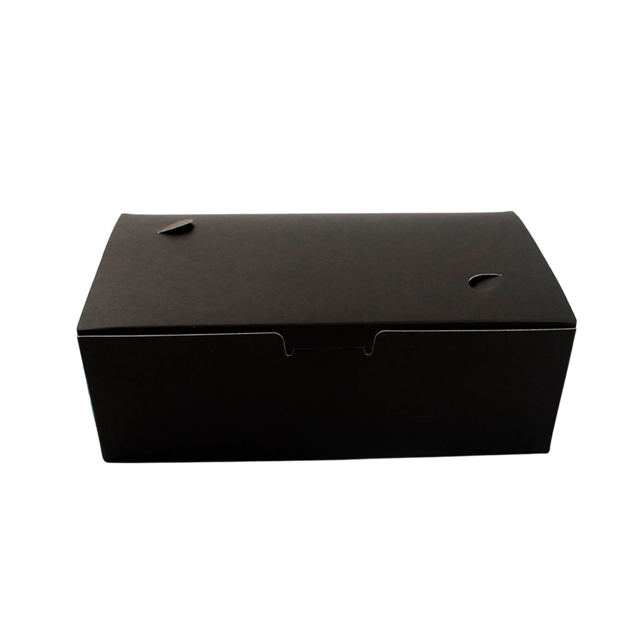 Box Antivazamento Refeição Black com Divisória 1250ml - PCT 50un