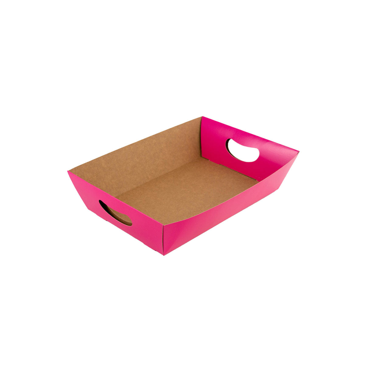 Barca de Batata Para Petisco e Porções Rosa P - PCT 50un