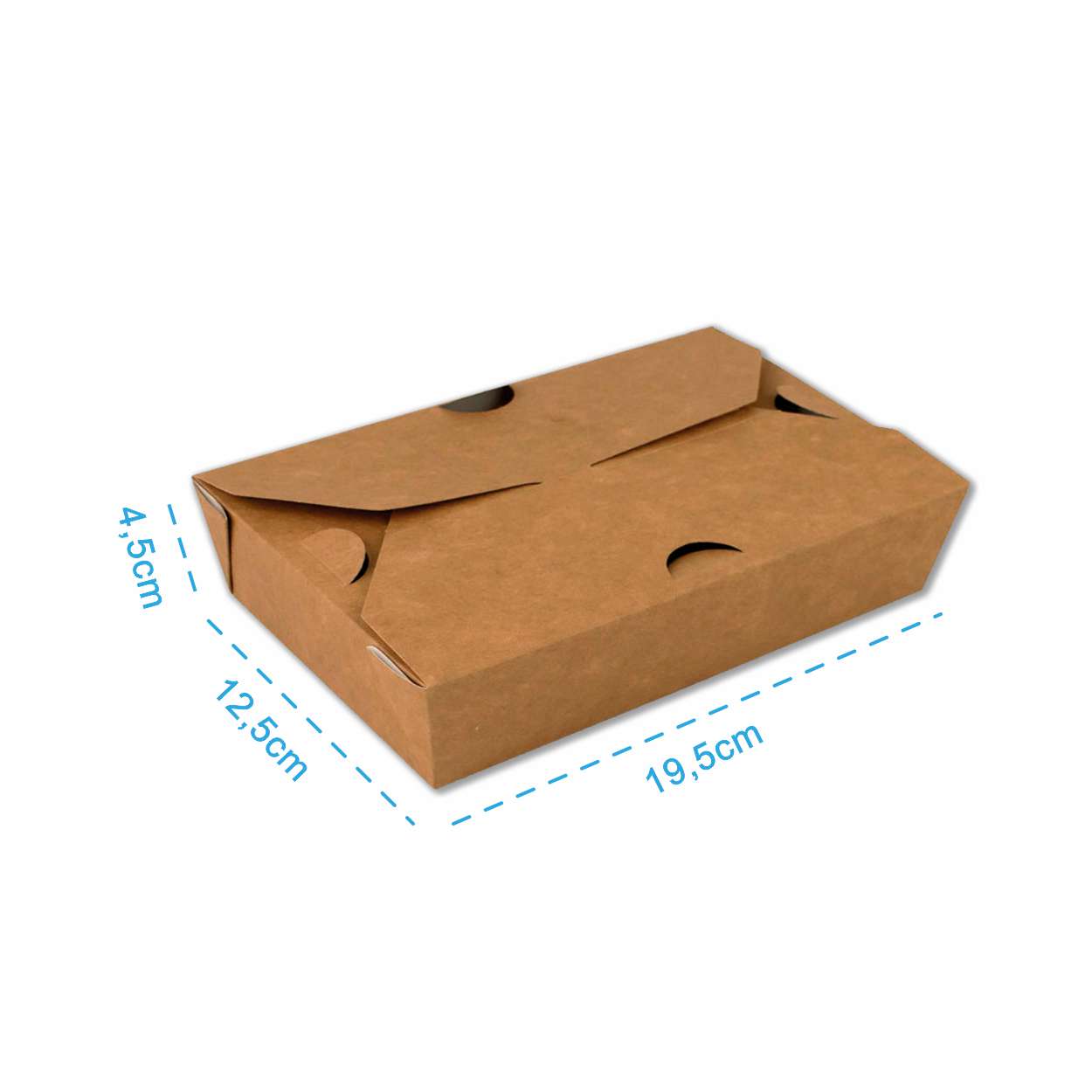 Box Chinesa Kraft 1000ml - PCT 50un