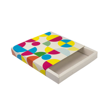 Caixa Para 25 Brigadeiros Base Branca C/ Berço Confeitaria Joy - PCT 10un