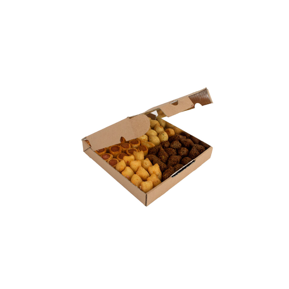 Caixa de Salgado e Petiscos Kraft M - PCT 25un