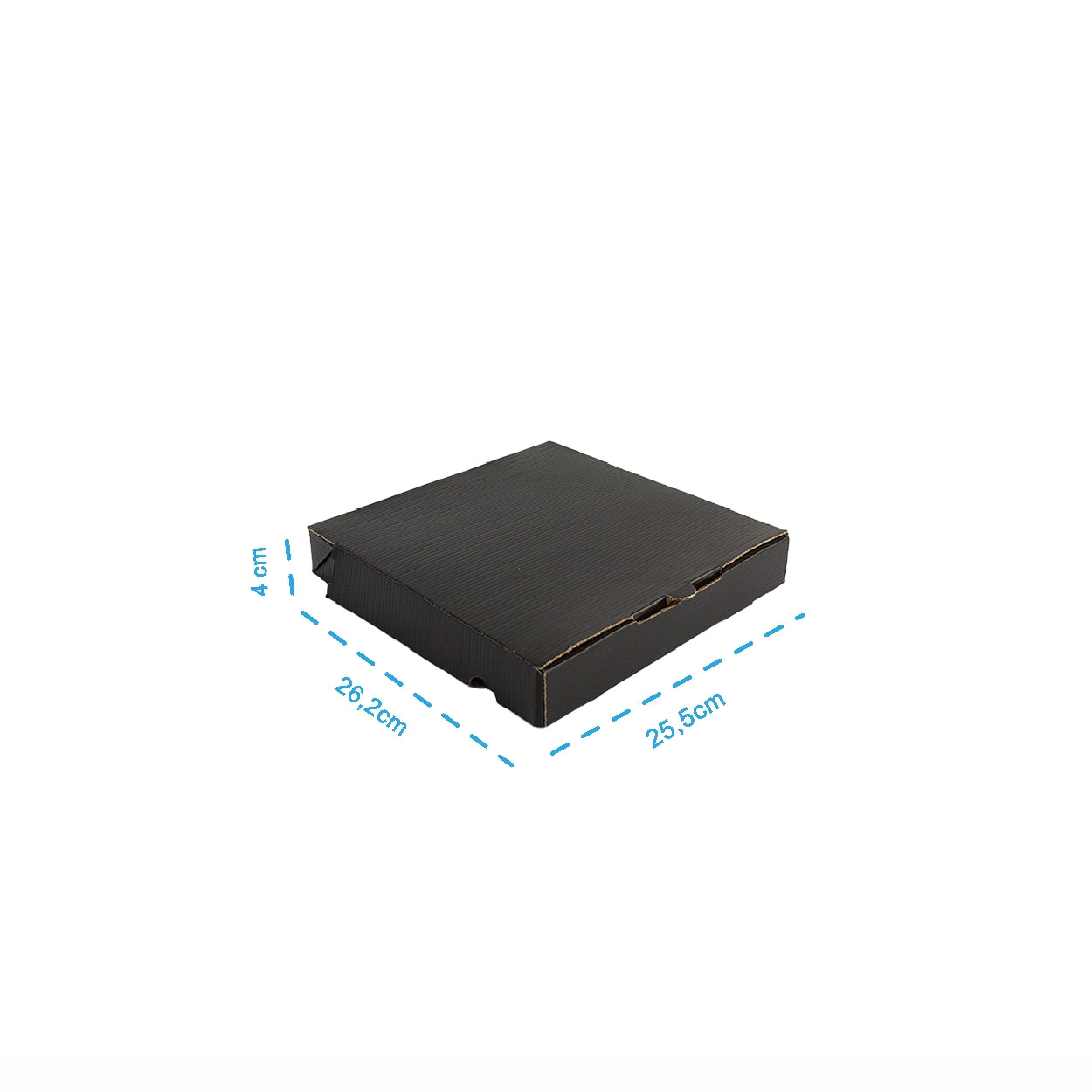Caixa de Salgado e Petiscos Black M - PCT 25un