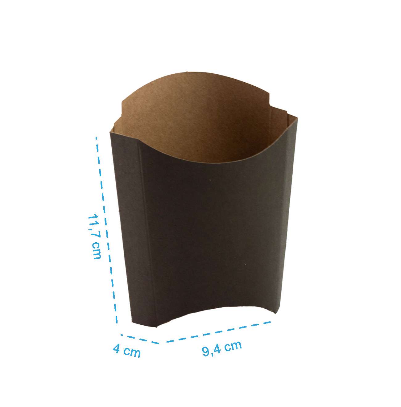 Caixa de Batata Hamburgueria Black G - PCT 50un