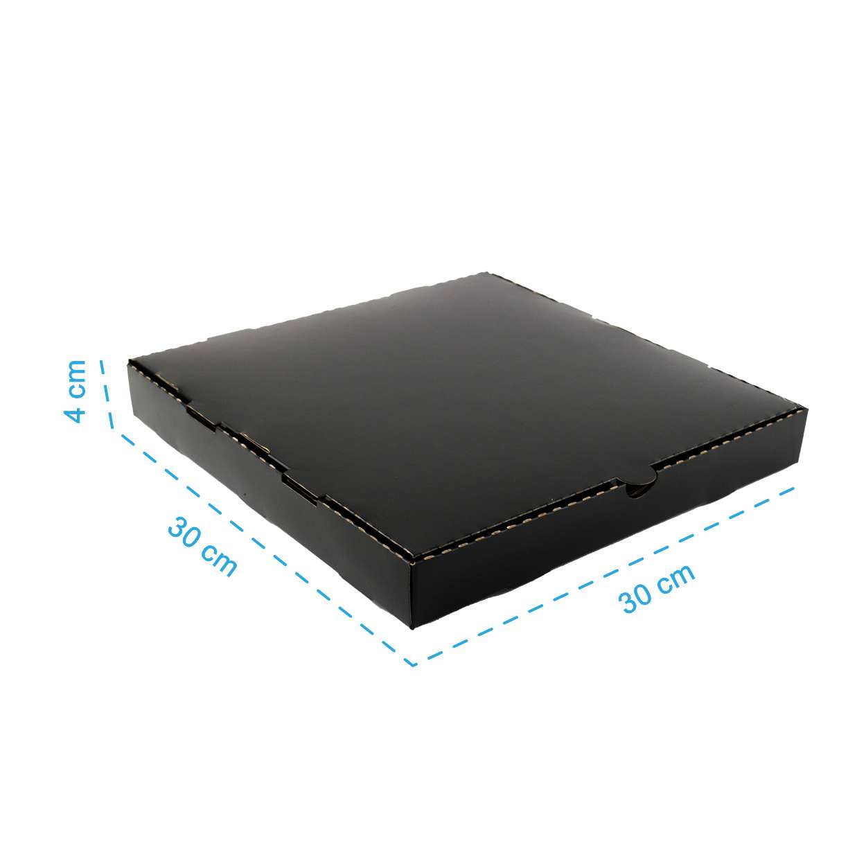 Caixa Para Petisco e Porções Black 30cm - PCT 50un