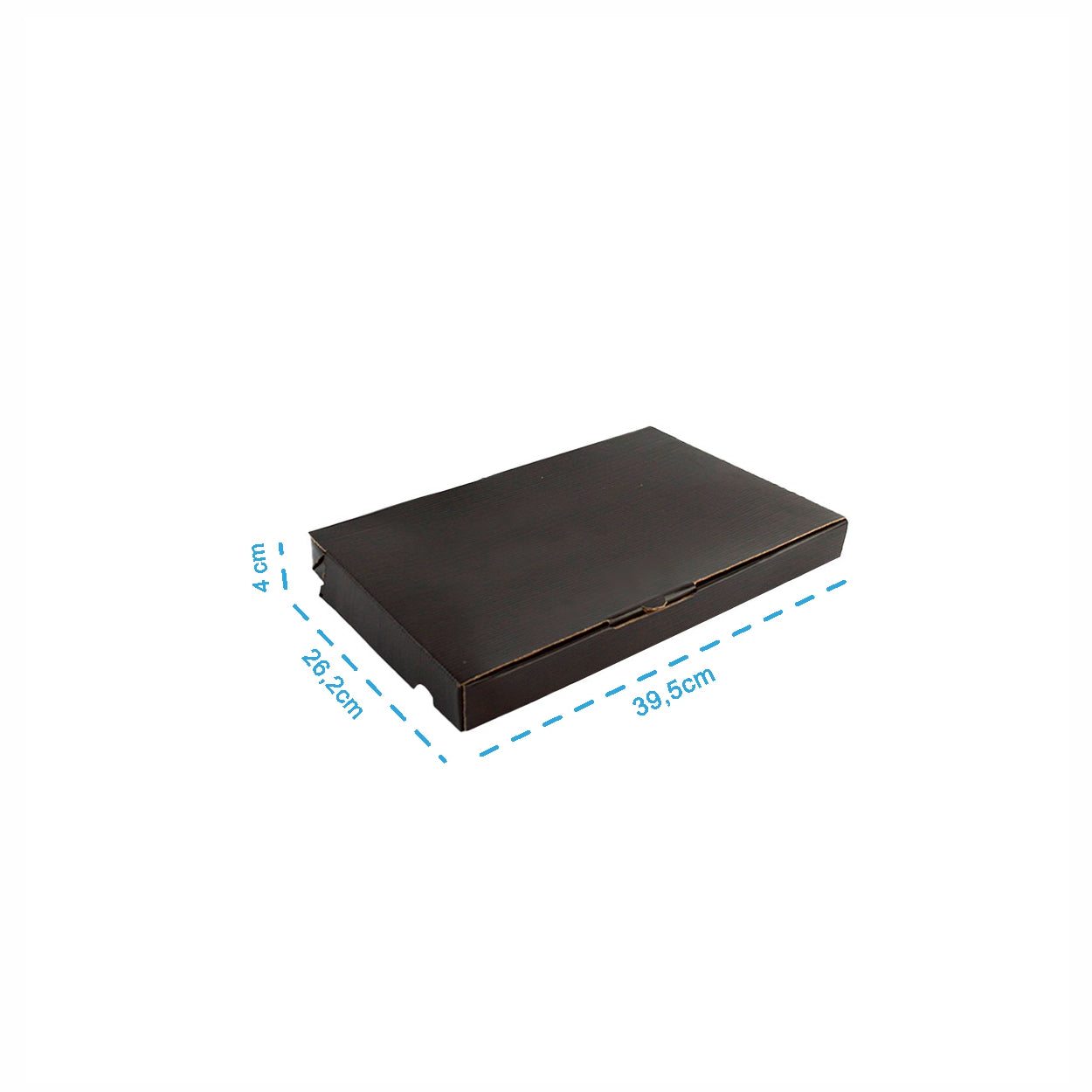 Caixa de Salgado e Petiscos Black G - PCT 25un